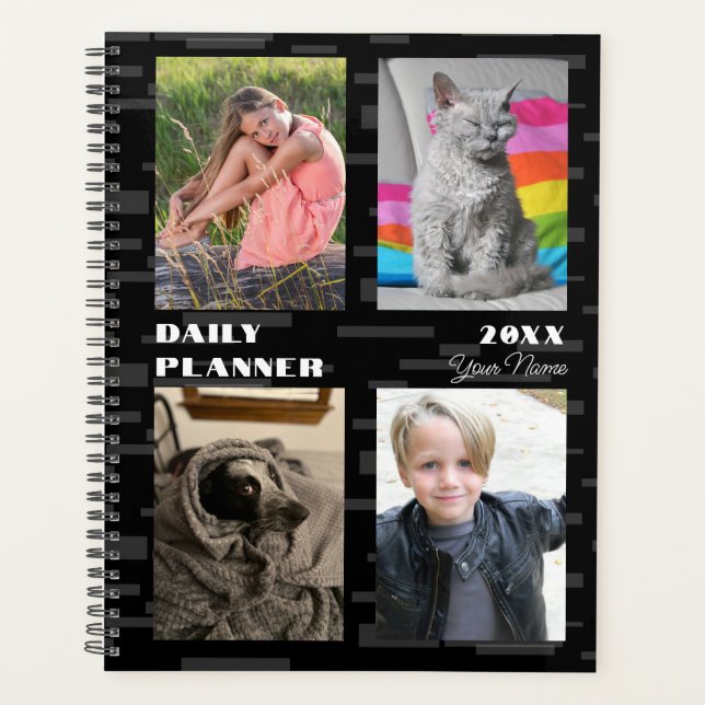 Agenda Photo Daily Planner 6 Imágenes HAMbyWG (Anverso)