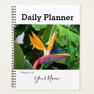 Agenda Photo Daily Planner en blanco y negro - HAMbWG
