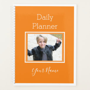 Agenda Photo Daily Planner en CUALQUIER color - HAMbWG