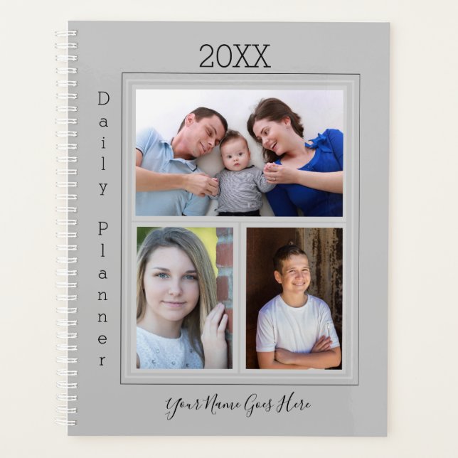 Agenda Photo Daily Planner en CUALQUIER color - HAMbWG (Anverso)