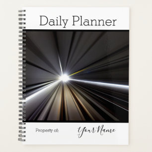 Agenda Photo Daily Planner - Tema futurista HAMbWG