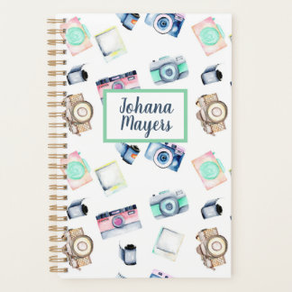 Agenda Photography planner Photo planner Cute cameras