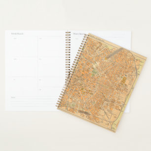 Agenda Pianta di Milano - Mapa de Milán, Italia