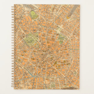Agenda Pianta di Milano - Mapa de Milán, Italia