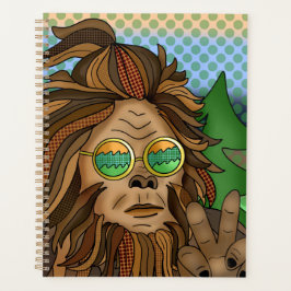 Agenda Pie grande Retro | Pop Art Sasquatch