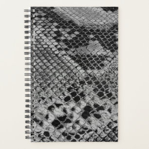 Agenda ¡PIEL DE SERPIENTE falso! El blanco y negro salva