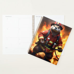 Agenda **"Pieles y llamas: La ardiente de un bombero de p