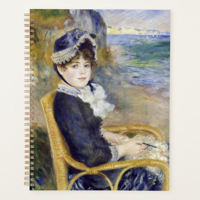 Agenda Pierre-Auguste Renoir - A orillas del mar (Anverso)
