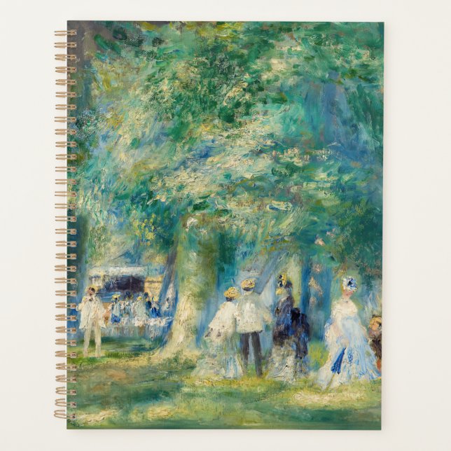Agenda Pierre-Auguste Renoir - El Fiesta en Saint-Cloud (Anverso)