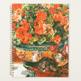Agenda Pierre-Auguste Renoir Geraniums And Cats