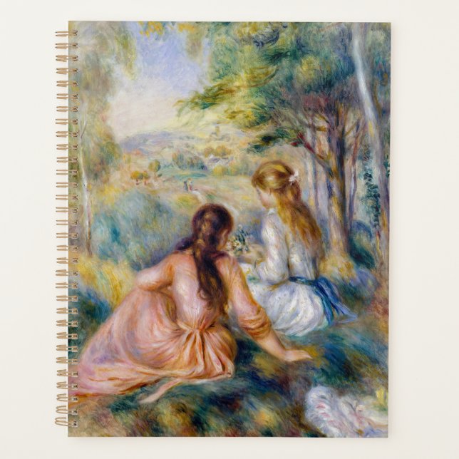 Agenda Pierre-Auguste Renoir - In the Meadow (Anverso)