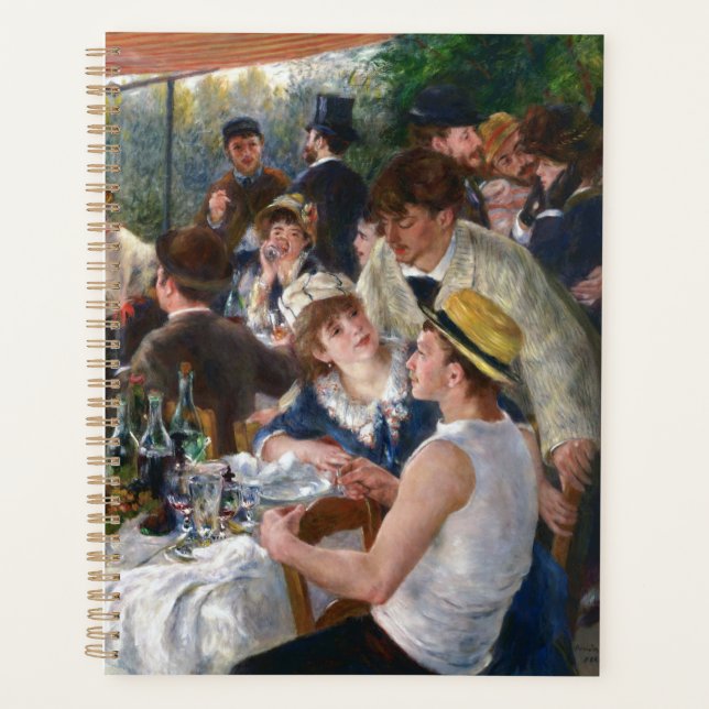 Agenda Pierre-Auguste Renoir - Luncheon del Fiesta de Boa (Anverso)