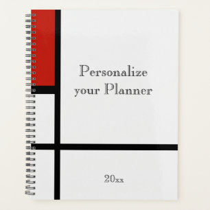 Agenda Piet Mondrian - Composición Geométrica Abstracta
