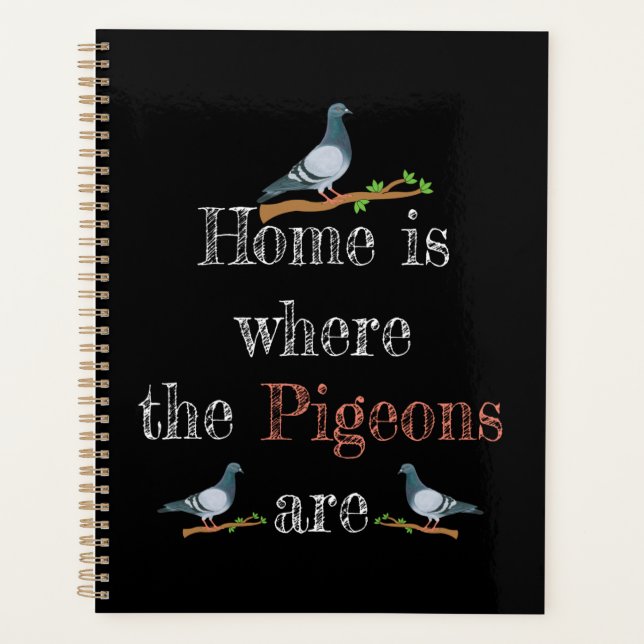 Agenda Pigeon Lover Pigeon Carreras Regalo Pigeon Breakin (Anverso)