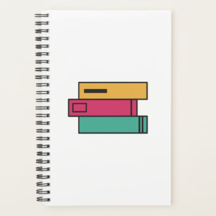 Agenda pila de libros