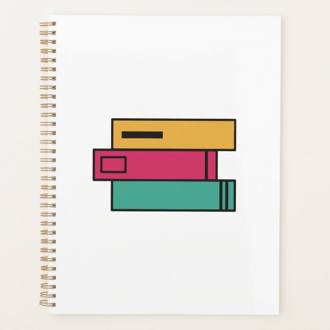 Agenda pila de libros (Anverso)