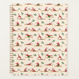 Agenda Pilates Reformer Santa Seamless Christmas Patterns