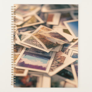 Agenda Pile de fotografías antiguas