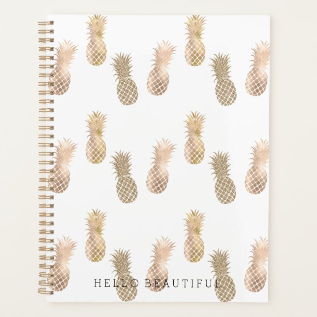 Agenda Piñas Glam Gold (Anverso)