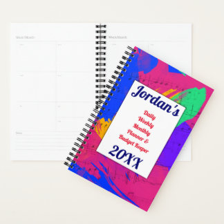 Agenda Pincel de pintura desencadena presupuesto