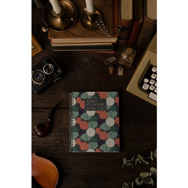 Agenda Pincelada abstracta de 12 meses al día (Subido por el creador)