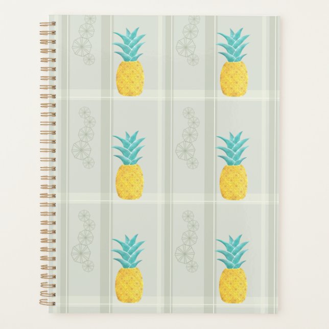 Agenda Pineapple se encuentra con Plaid (Anverso)