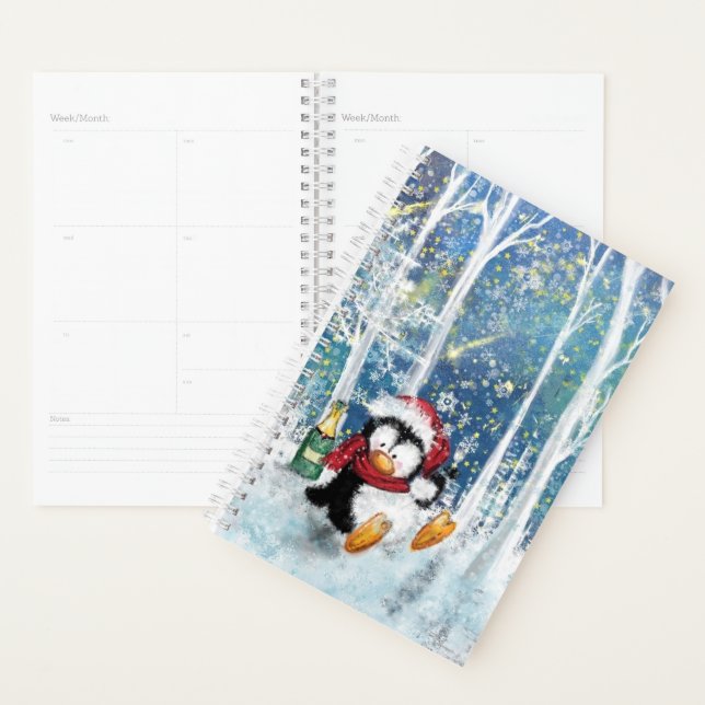 Agenda Pingüino feliz - Navidades (Demostración)