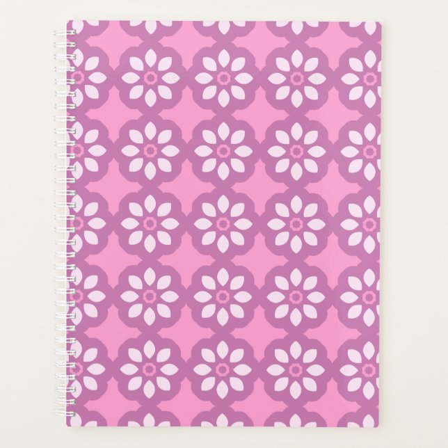 Agenda Pink Blossom Retro  (Anverso)