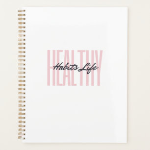 Agenda Pink Bold Healits Life Planner