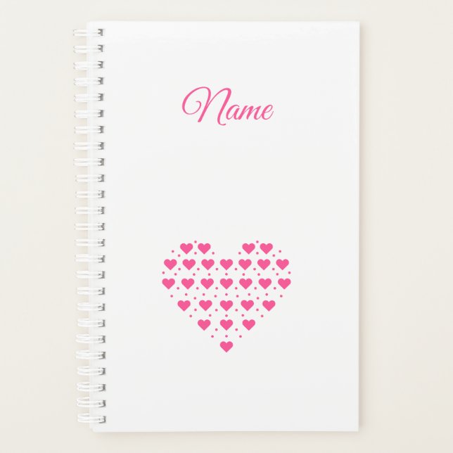 Agenda Pink Herz (Anverso)