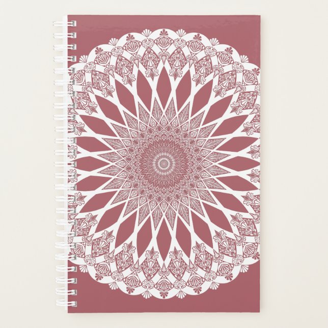 Agenda Pink Madder Tristyns Mandala (Anverso)