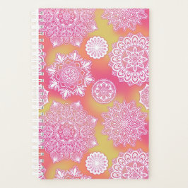 Agenda Pink Mandala Planner