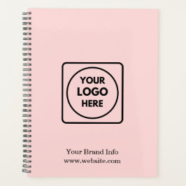 Agenda Pink Minimalista | Logotipo de negocio moderno per