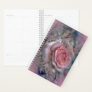 Agenda Pink Rose Planner