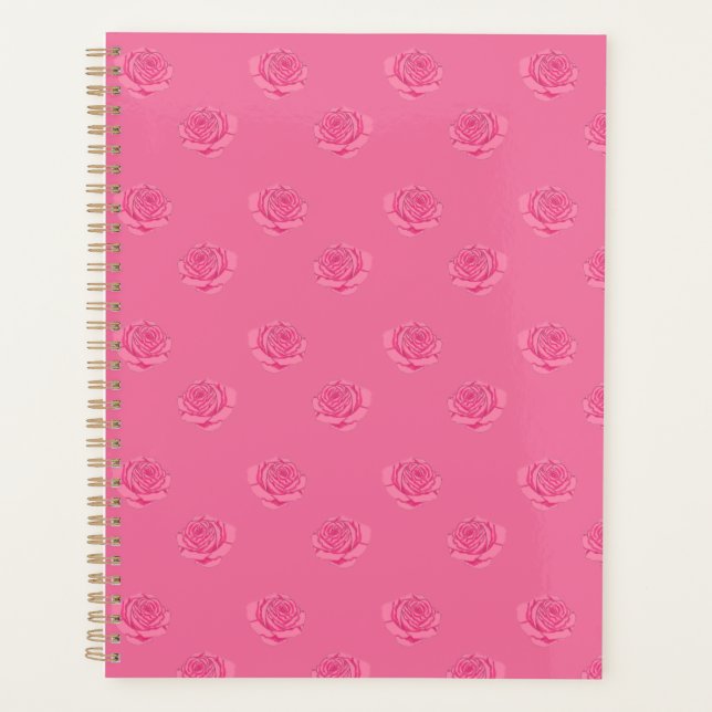 Agenda Pink roses (Anverso)