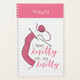 Agenda Pink siento Knitty, Oh Tan Knitty