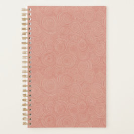 Agenda Pink Swirl Planner