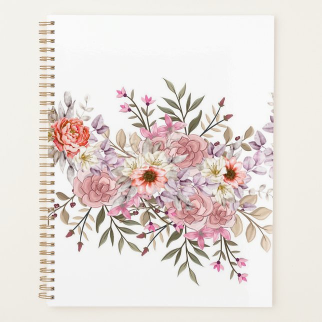 Agenda Pink Wedding Bouquet (Anverso)