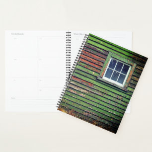 Agenda Pintado verde antiguo