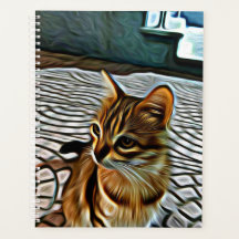 Pintando un lindo gato