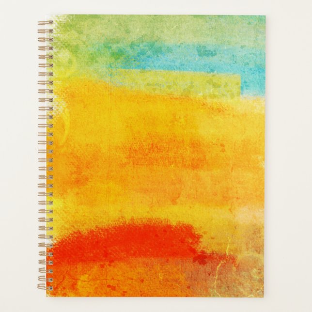 Agenda Pintura abstracta de época (Anverso)