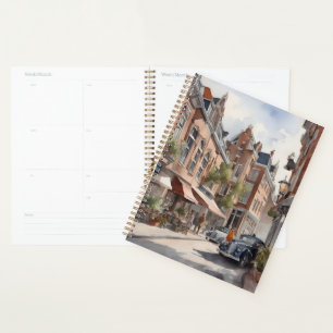 Agenda pintura acuarela de amsterdam