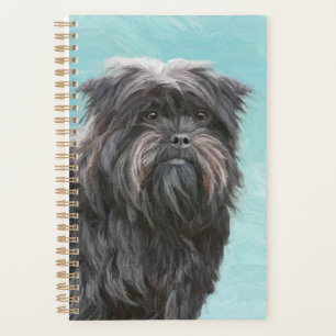 Agenda Pintura Affenpinscher - Arte Perro Original Cuto