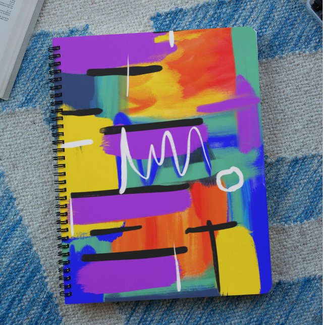 Agenda Pintura de arcoiris colorida y elegante (Subido por el creador)