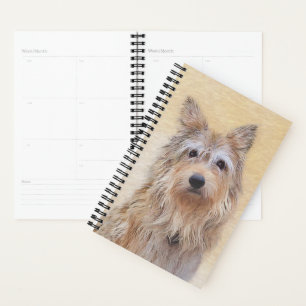Agenda Pintura de Berger Picard - Arte de Perro Original.