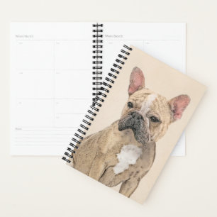 Agenda Pintura de Bulldog francés (Sable) - Cuto origina