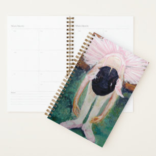 Agenda Pintura de Chica de Ballerina Impresionismo