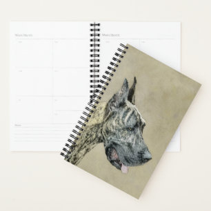 Agenda Pintura de gran dano (Brindle) - Arte original del