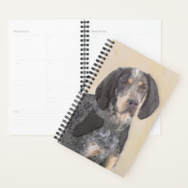 Agenda Pintura de la cola de Bluetick - Ar de perro origi (Demostración)