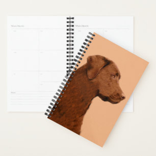 Agenda Pintura de Labrador Recuperador (Chocolate) - Arte